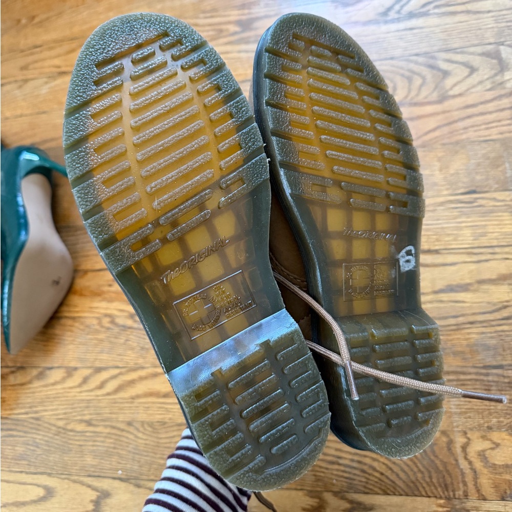 Dr. Martens Tan Suede Boots - Picture 7 of 7